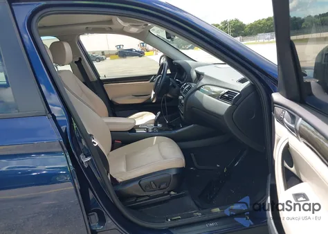 2016 BMW X3 xDrive28I z USA, uszkodzony, nr VIN 5UXWX9C5XG0D80025